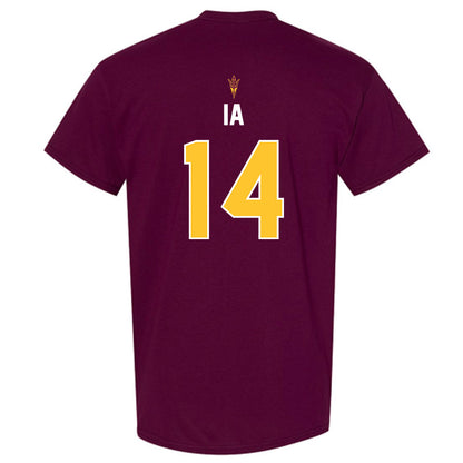 Arizona State - NCAA Football : AJ Ia - Replica Shersey T-Shirt-1
