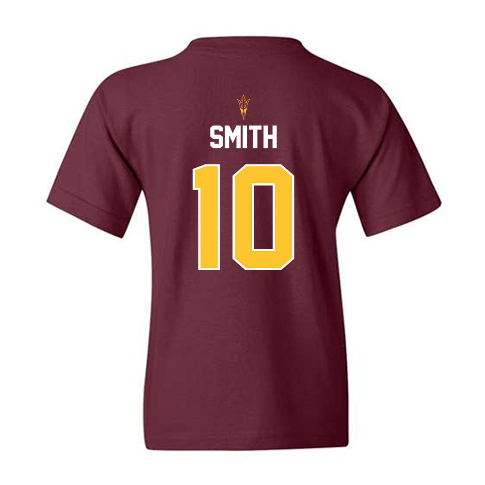 Arizona State - NCAA Football : Clayton Smith - Replica Shersey Youth T-Shirt-1