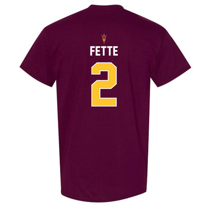 Arizona State - NCAA Football : Jake Fette - Replica Shersey T-Shirt-1