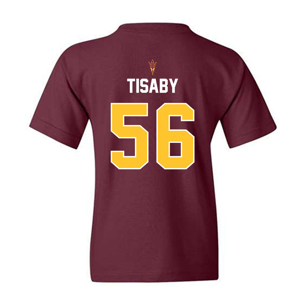 Arizona State - NCAA Football : Cortavious Tisaby - Replica Shersey Youth T-Shirt-1