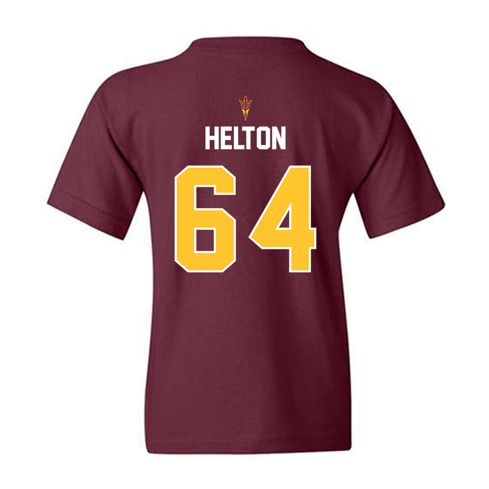 Arizona State - NCAA Football : Wade Helton - Replica Shersey Youth T-Shirt-1