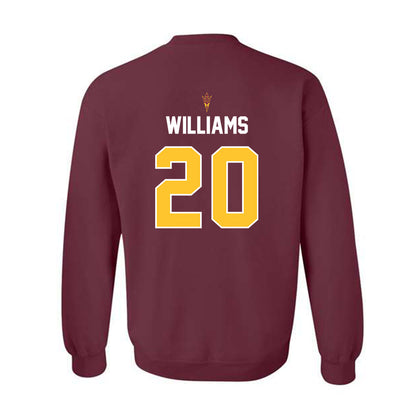 Arizona State - NCAA Football : Maurice Williams - Replica Shersey Crewneck Sweatshirt-1