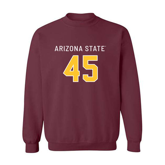 Arizona State - NCAA Football : James Giggey - Replica Shersey Crewneck Sweatshirt