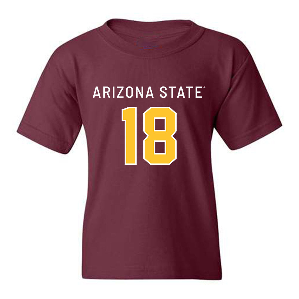 Arizona State - NCAA Football : Martell Hughes - Replica Shersey Youth T-Shirt