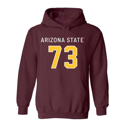 Arizona State - NCAA Football : Terrell Kim - Replica Shersey Hooded Sweatshirt-0
