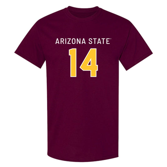 Arizona State - NCAA Football : AJ Ia - Replica Shersey T-Shirt-0