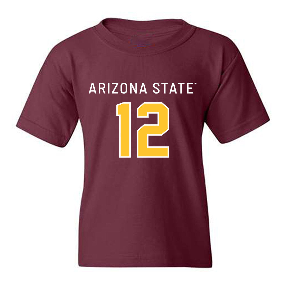Arizona State - NCAA Football : Benjamin Alefaio-Lilii - Replica Shersey Youth T-Shirt-0