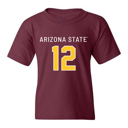 Arizona State - NCAA Football : Benjamin Alefaio-Lilii - Replica Shersey Youth T-Shirt-0