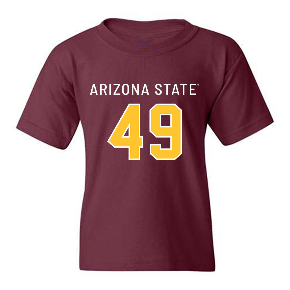Arizona State - NCAA Football : Prayer Young-Blackgoat - Replica Shersey Youth T-Shirt-0
