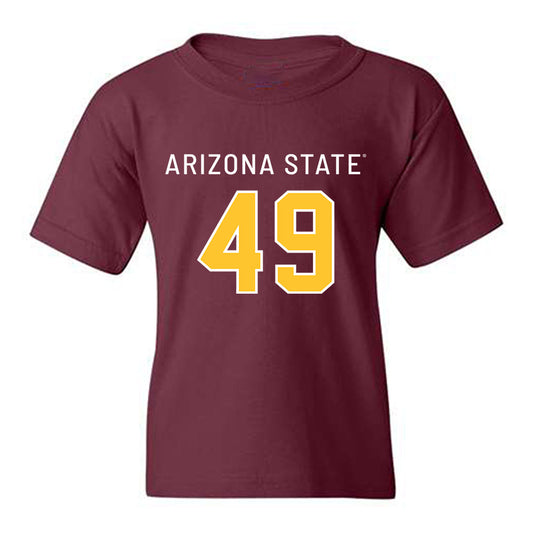 Arizona State - NCAA Football : Prayer Young-Blackgoat - Replica Shersey Youth T-Shirt-0