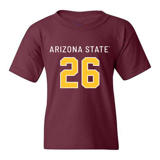 Arizona State - NCAA Football : Isaiah Iosefa - Replica Shersey Youth T-Shirt-0