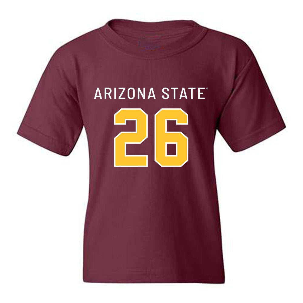 Arizona State - NCAA Football : Carston Kieffer - Replica Shersey Youth T-Shirt-0