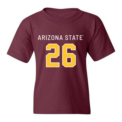 Arizona State - NCAA Football : Carston Kieffer - Replica Shersey Youth T-Shirt-0