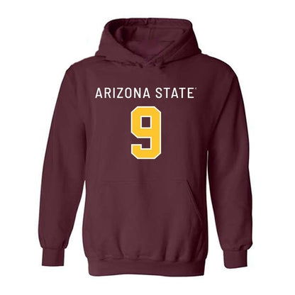 Arizona State - NCAA Football : Cory Butler - Replica Shersey Hooded Sweatshirt-0