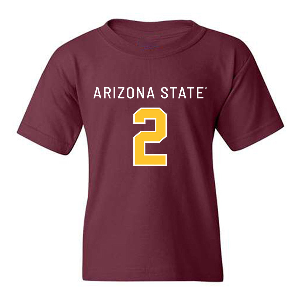 Arizona State - NCAA Football : Jake Fette - Replica Shersey Youth T-Shirt-0