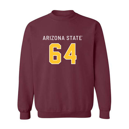 Arizona State - NCAA Football : Wade Helton - Replica Shersey Crewneck Sweatshirt-0