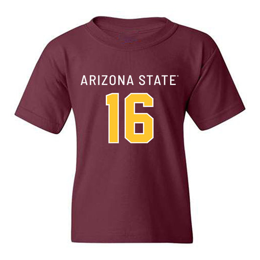 Arizona State - NCAA Football : Jaren Hamilton - Replica Shersey Youth T-Shirt-0