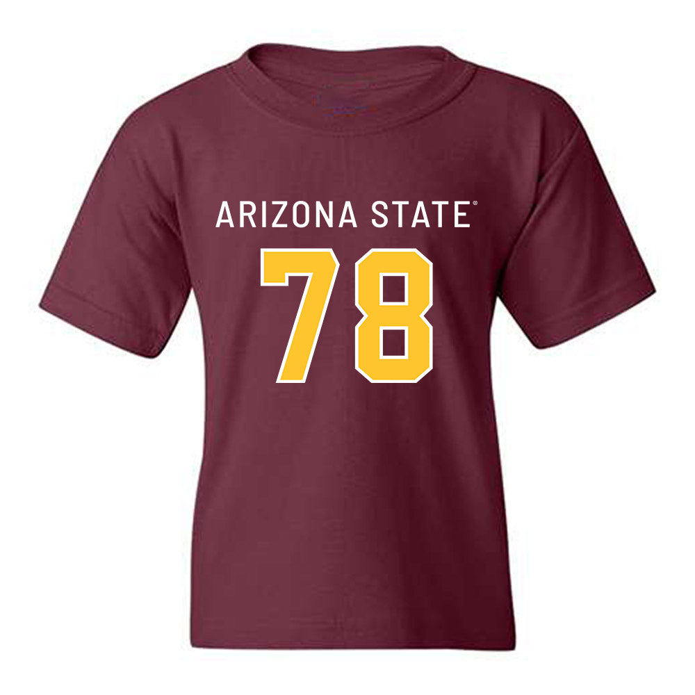 Arizona State - NCAA Football : Luke Baklenko - Replica Shersey Youth T-Shirt-0