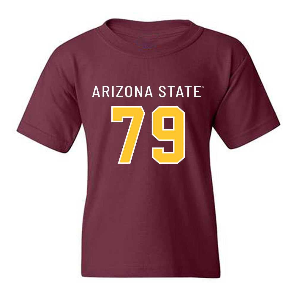Arizona State - NCAA Football : Brent Helton - Replica Shersey Youth T-Shirt-0