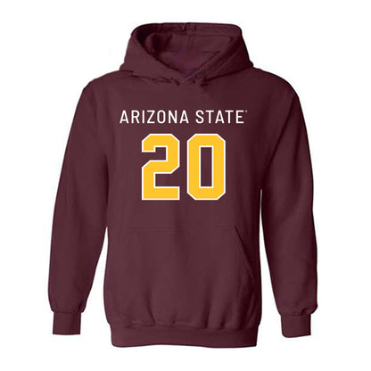 Arizona State - NCAA Football : Maurice Williams - Replica Shersey Hooded Sweatshirt-0