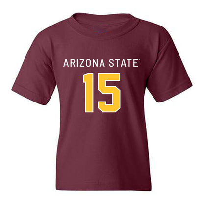 Arizona State - NCAA Football : Joseph Smith - Replica Shersey Youth T-Shirt-0