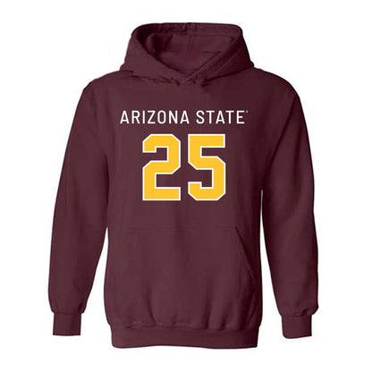 Arizona State - NCAA Football : Cardae Mack - Replica Shersey Hooded Sweatshirt-0