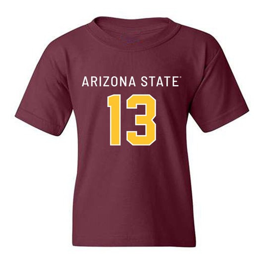 Arizona State - NCAA Football : Cameron Dyer - Replica Shersey Youth T-Shirt-0