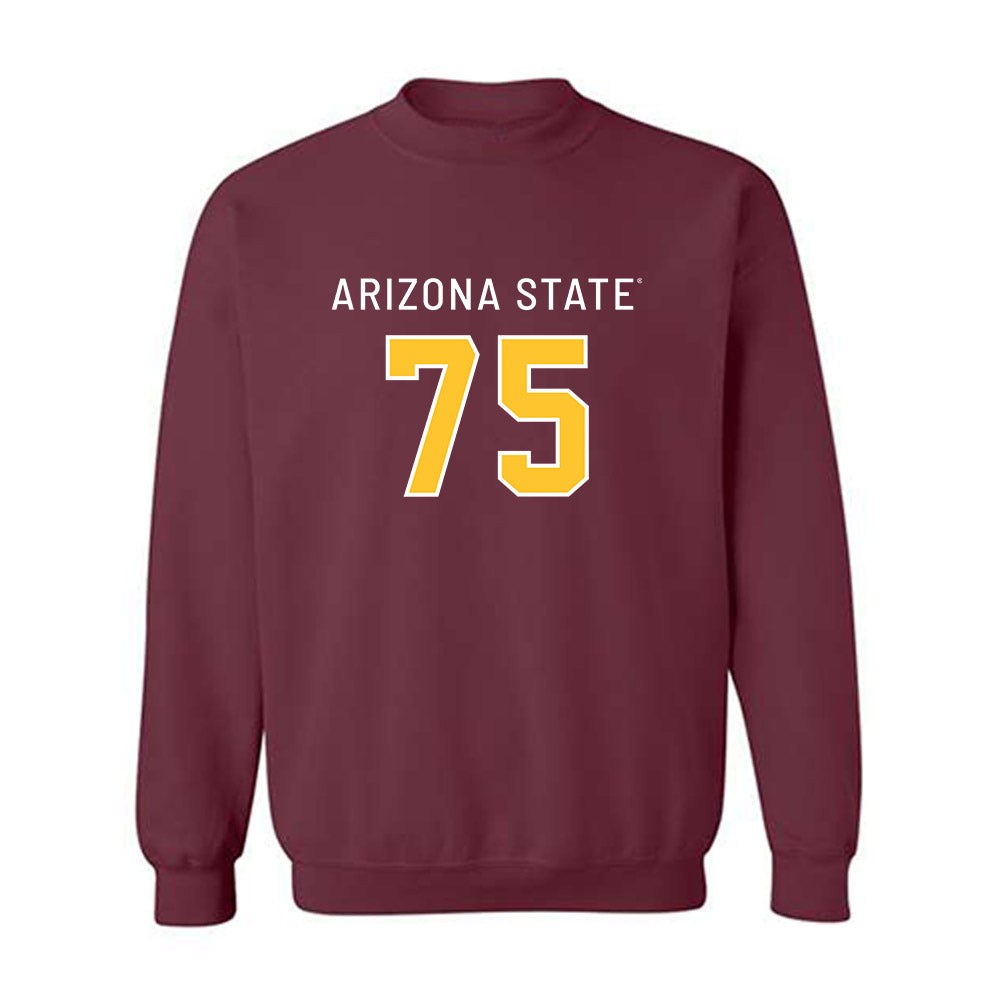Arizona State - NCAA Football : Jarmaine Mitchell - Replica Shersey Crewneck Sweatshirt-0