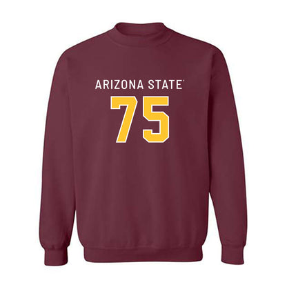 Arizona State - NCAA Football : Jarmaine Mitchell - Replica Shersey Crewneck Sweatshirt-0