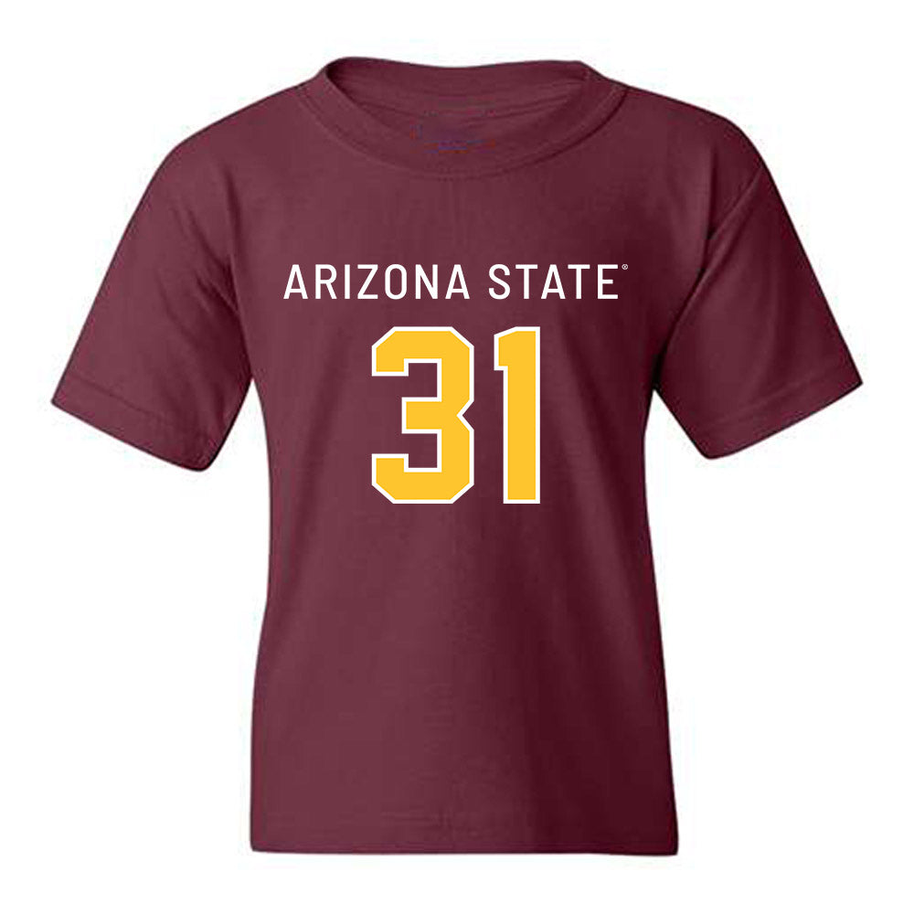 Arizona State - NCAA Football : Zeth Thues - Replica Shersey Youth T-Shirt-0