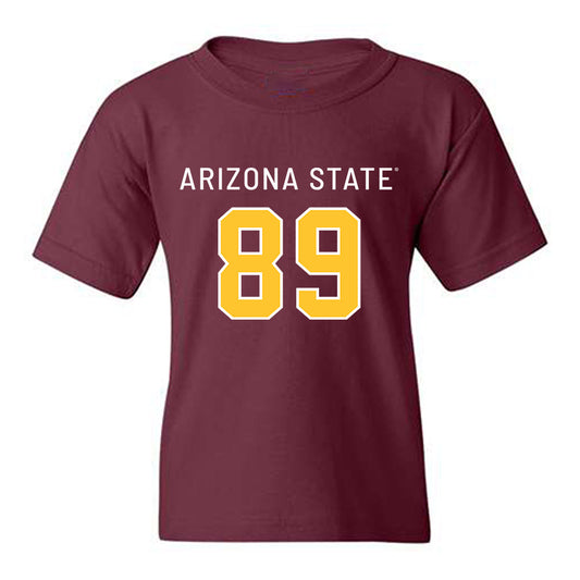 Arizona State - NCAA Football : Harry Hassmann - Replica Shersey Youth T-Shirt-0