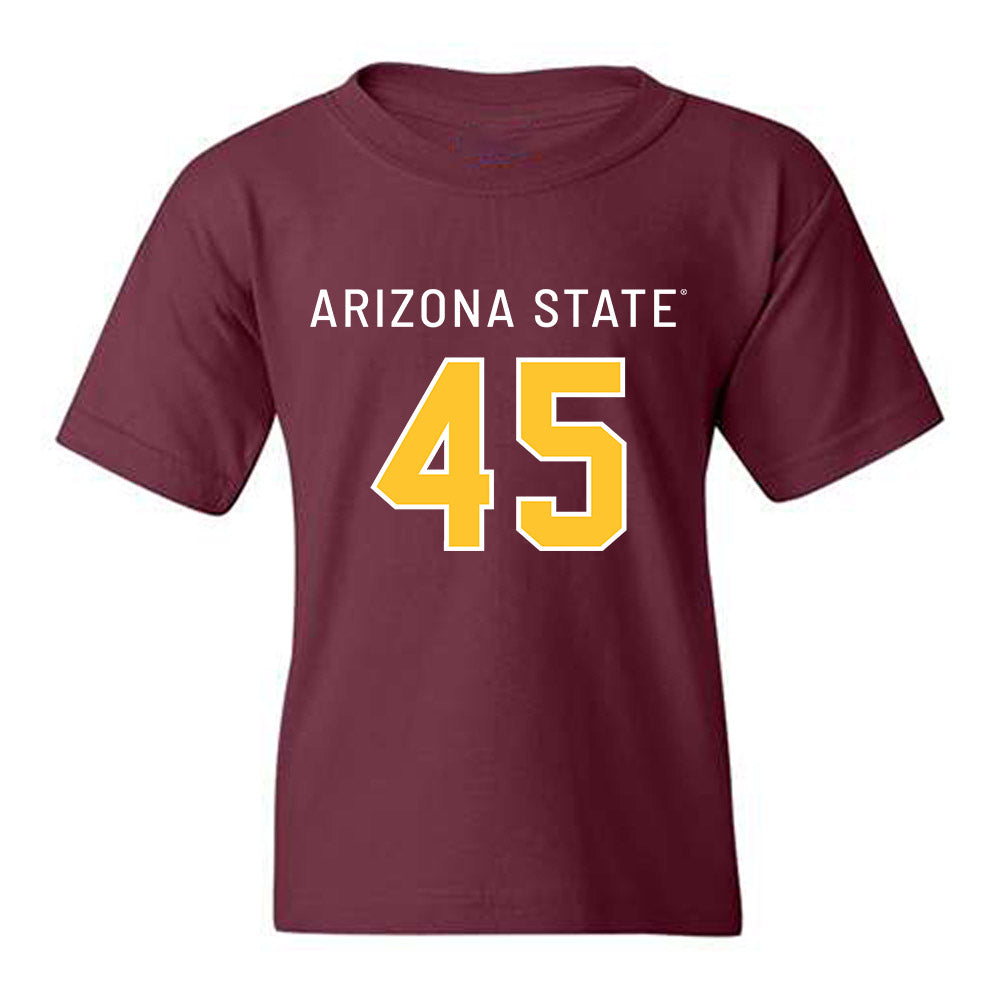 Arizona State - NCAA Football : Tristan Bacon - Replica Shersey Youth T-Shirt-0