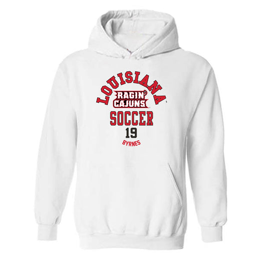Louisiana - NCAA Women's Soccer : Sydney Byrnes - Classic Fashion Shersey Hooded Sweatshirt-0