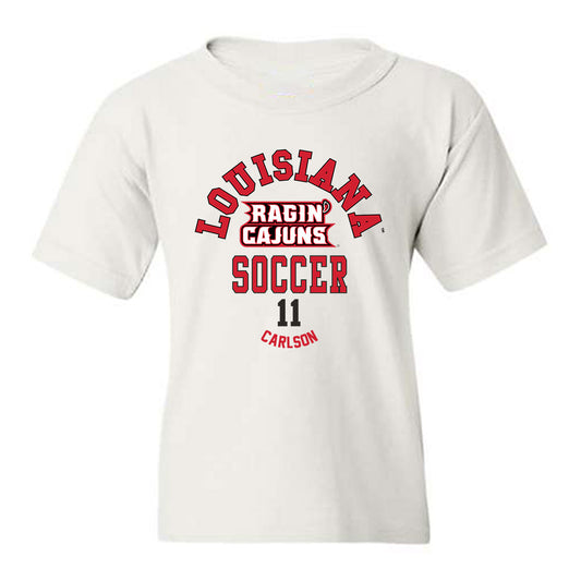 Louisiana - NCAA Women's Soccer : Cadence Carlson - Classic Fashion Shersey Youth T-Shirt-0