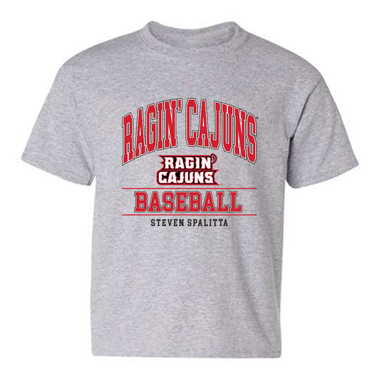 Louisiana - NCAA Baseball : Steven Spalitta - Classic Shersey Youth T-Shirt-0