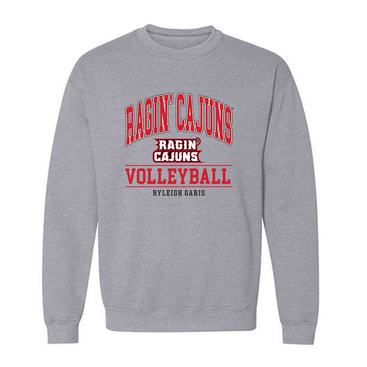 Louisiana - NCAA Women's Volleyball : Ryleigh Garis - Classic Shersey Crewneck Sweatshirt-0