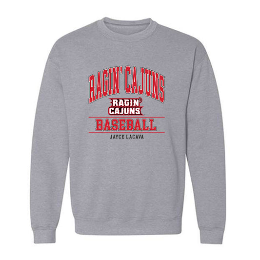 Louisiana - NCAA Baseball : Jayce LaCava - Classic Shersey Crewneck Sweatshirt-0