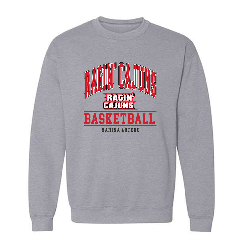 Louisiana - NCAA Women's Basketball : Marina Artero - Classic Shersey Crewneck Sweatshirt-0