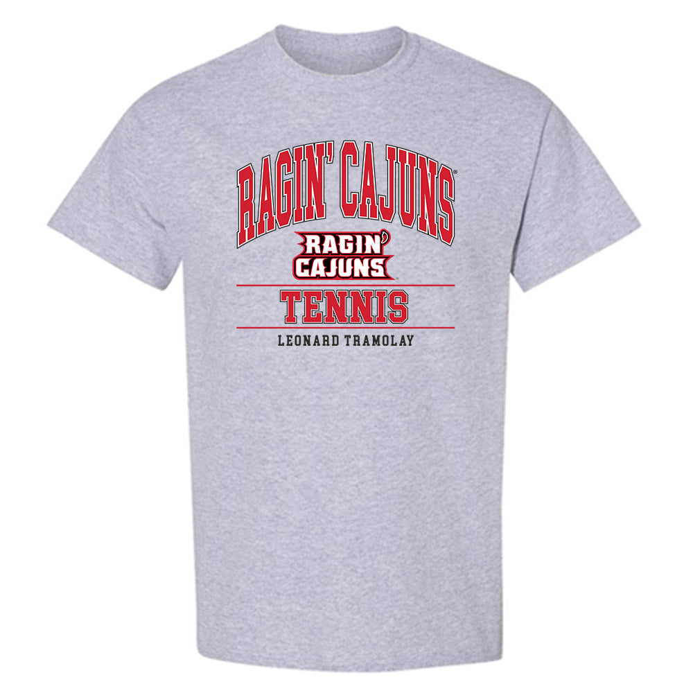 Louisiana - NCAA Men's Tennis : Leonard Tramolay - Classic Shersey T-Shirt-0
