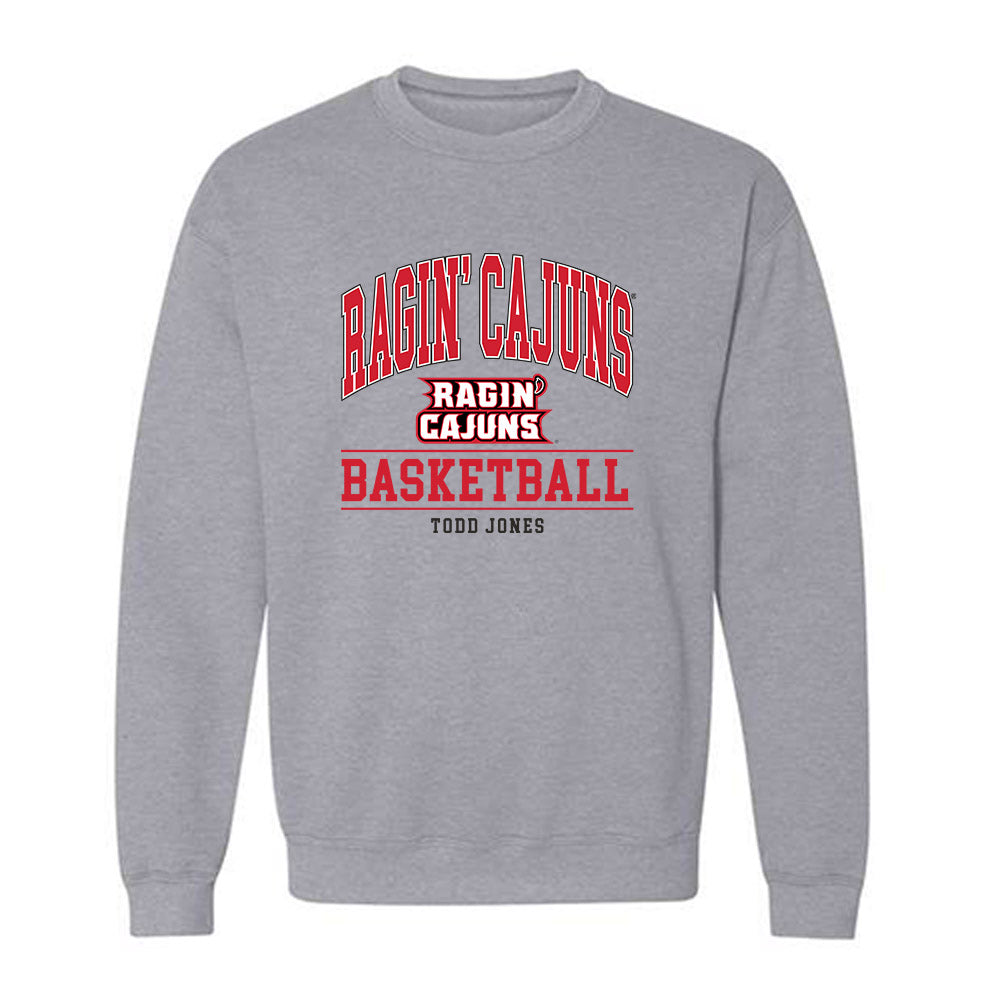 Louisiana - NCAA Men's Basketball : Todd Jones - Classic Shersey Crewneck Sweatshirt-0