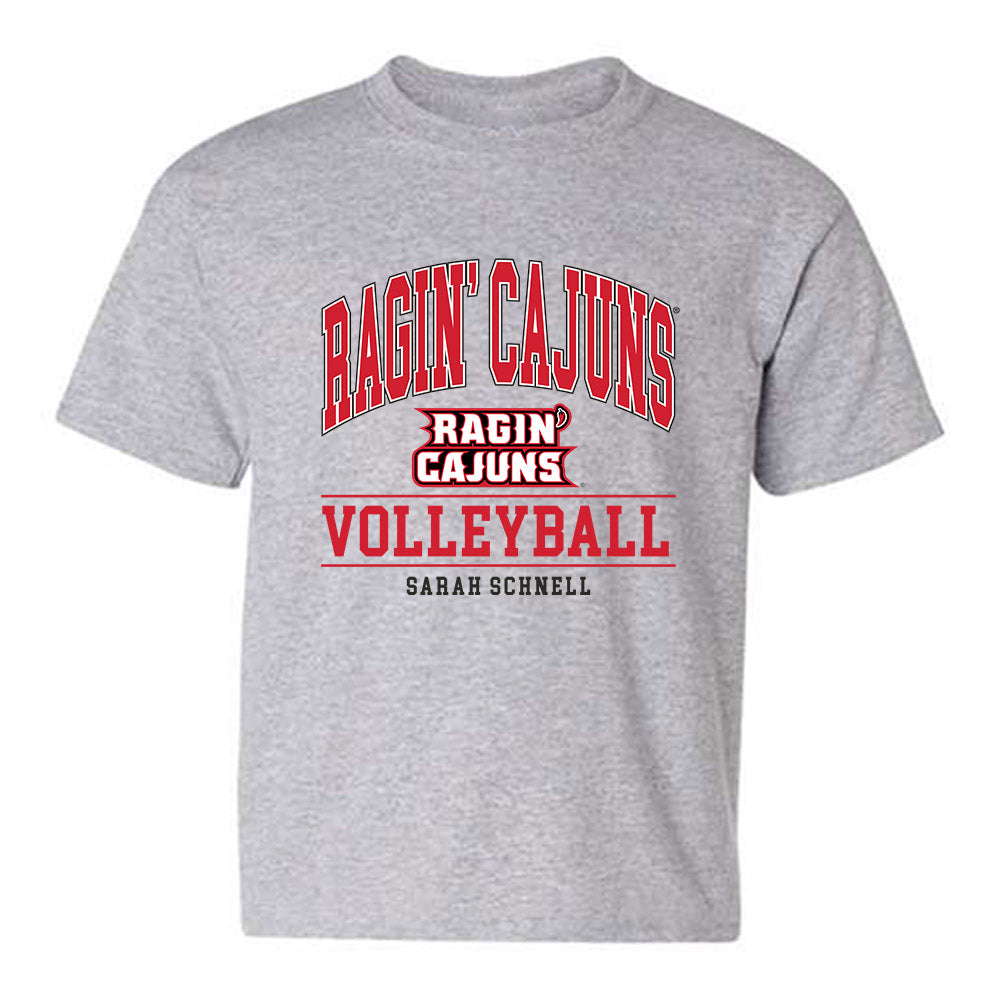 Louisiana - NCAA Women's Volleyball : Sarah Schnell - Classic Shersey Youth T-Shirt-0