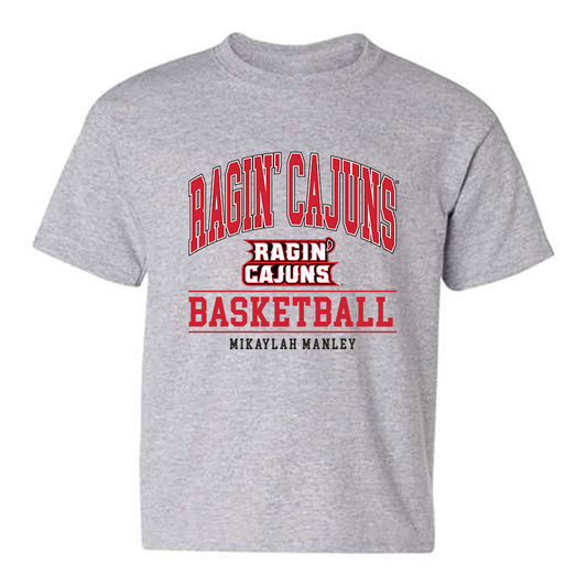 Louisiana - NCAA Women's Basketball : Mikaylah Manley - Classic Shersey Youth T-Shirt-0