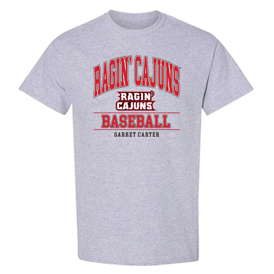 Louisiana - NCAA Baseball : Garret Carter - Classic Shersey T-Shirt-0