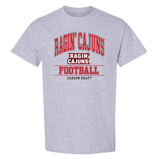 Louisiana - NCAA Football : Carson Kraft - Classic Shersey T-Shirt-0
