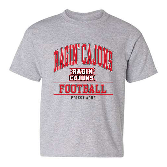 Louisiana - NCAA Football : Priest Ashe - Classic Shersey Youth T-Shirt-0