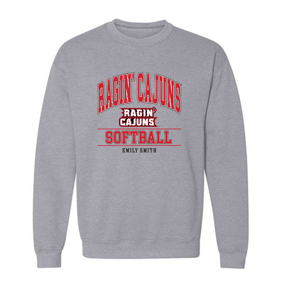 Louisiana - NCAA Softball : Emily Smith - Classic Shersey Crewneck Sweatshirt
