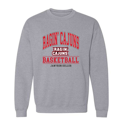 Louisiana - NCAA Men's Basketball : Jamyron Keller - Classic Shersey Crewneck Sweatshirt-0