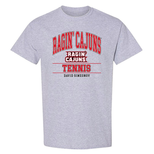 Louisiana - NCAA Men's Tennis : David Simeonov - Classic Shersey T-Shirt-0