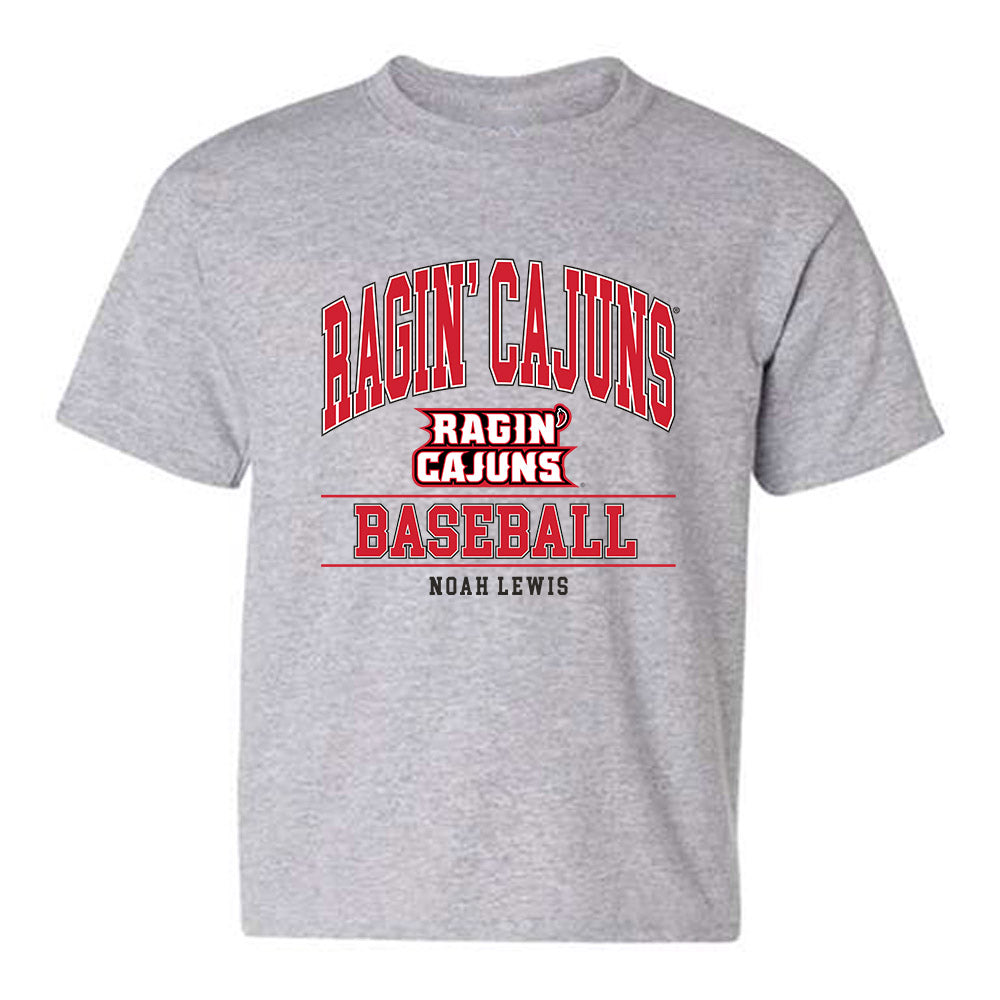 Louisiana - NCAA Baseball : Noah Lewis - Classic Shersey Youth T-Shirt-0