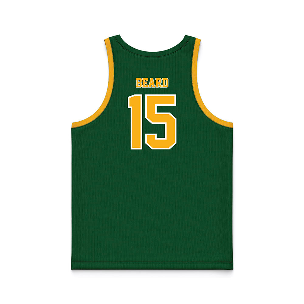 UAB - NCAA Men's Basketball : Chance Beard - Green Basketball Jersey-1
